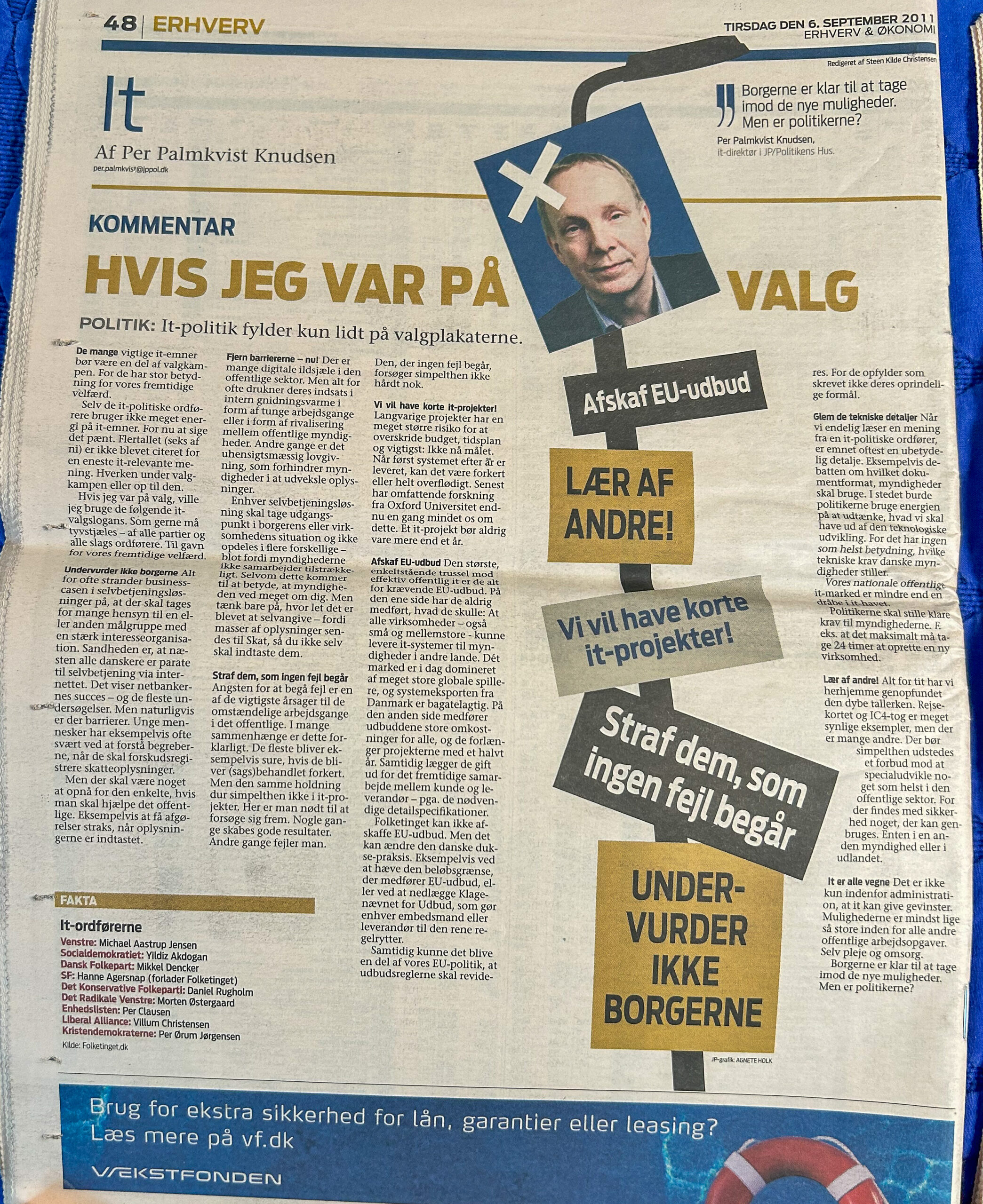 Lykkelig i orkanens øje