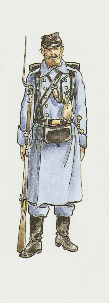 Forstærkningsmand fra krigen i 1864