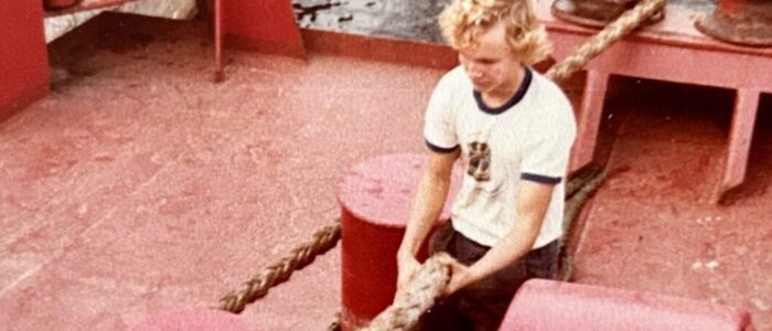 Per Palmkvist Knudsen holder fortøjningerne