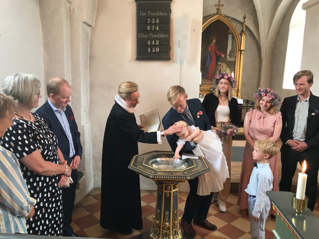 Dåb i Blovstrød Kirke