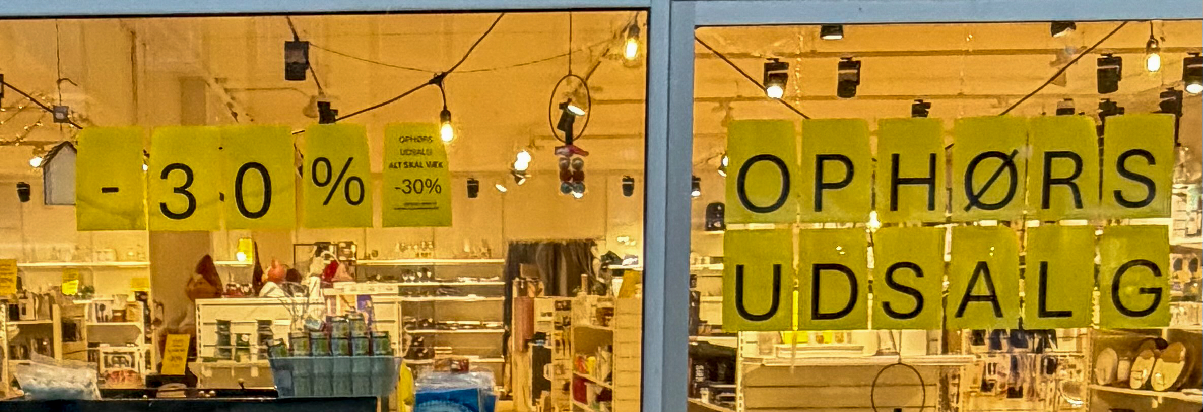 Vil du have liv i vores butikker? Så brug dem!