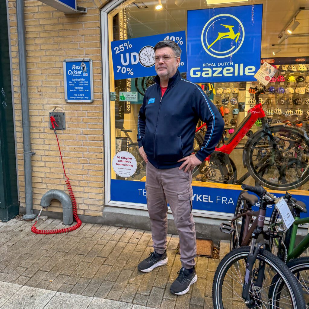 Rex cykler i midtbyen