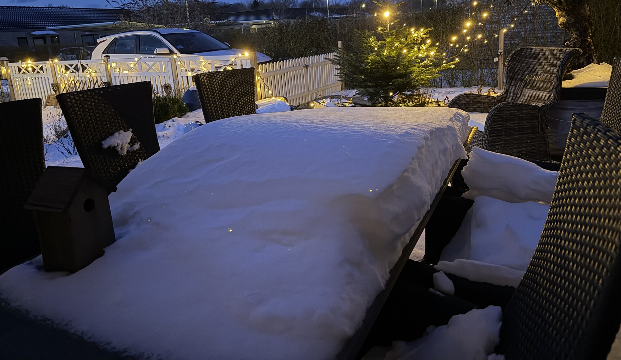 Når det er allermørkest …