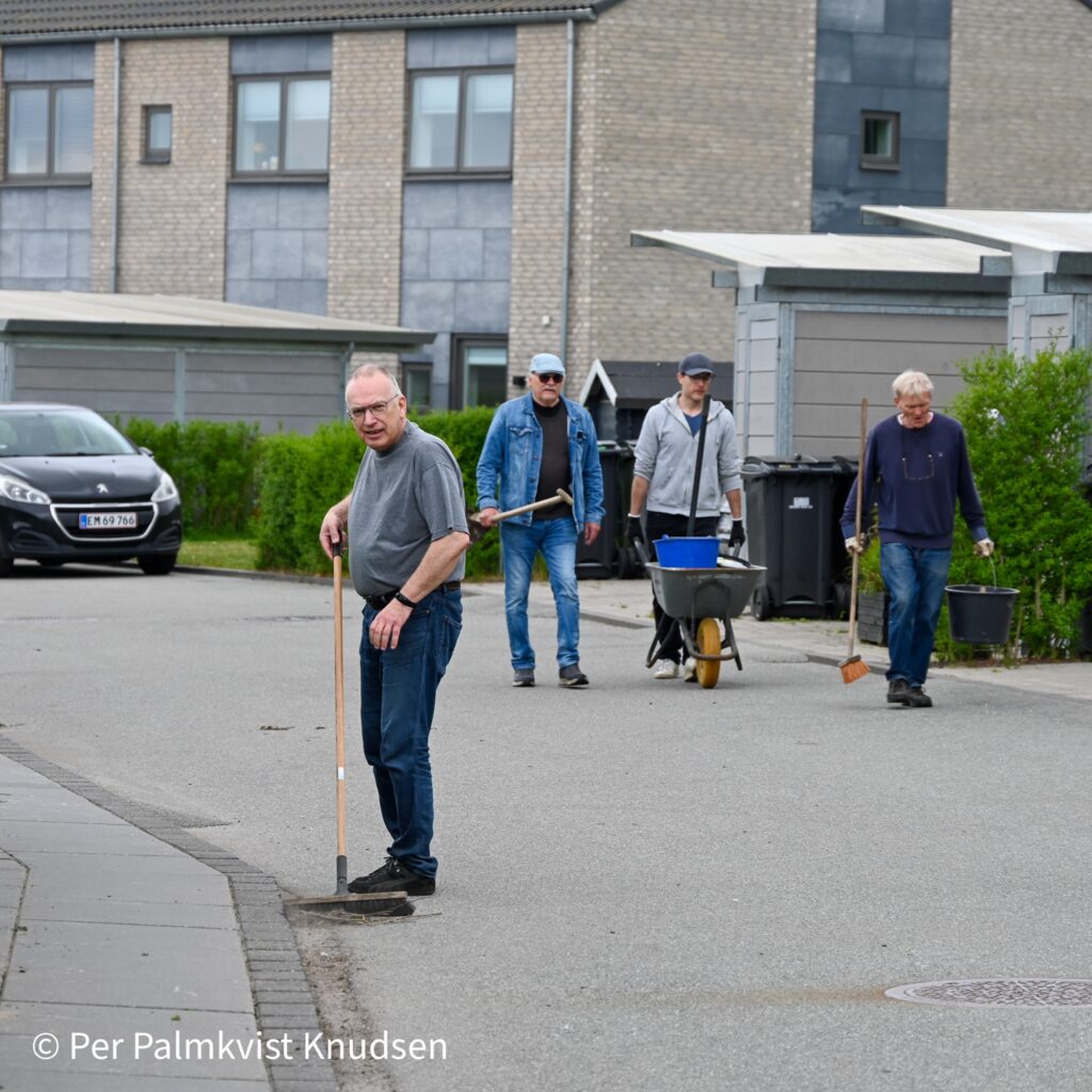 Arbejdsdag i Frugtlunden
