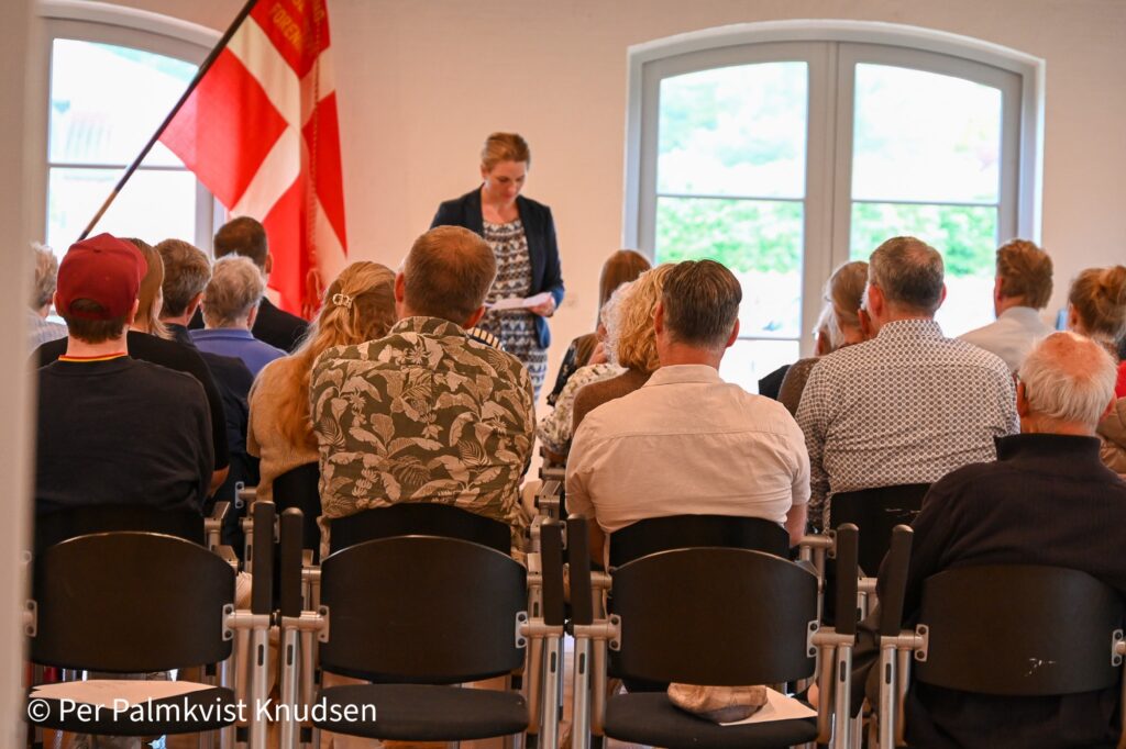 Politisk orrdfører Mette  Abildgaard holdt sin femte grundlovstale den dag. Foto: BLV/Per Palmkvist Knudsen