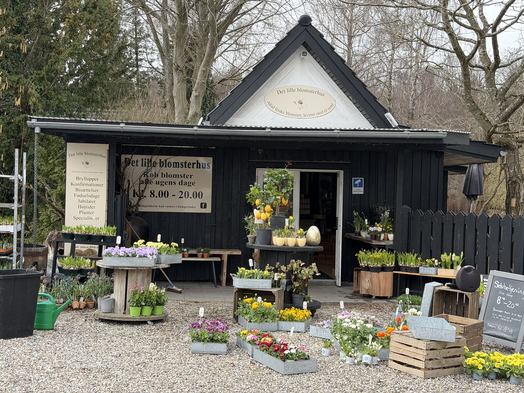 Det lille Blomsterhus på Kongevejen
